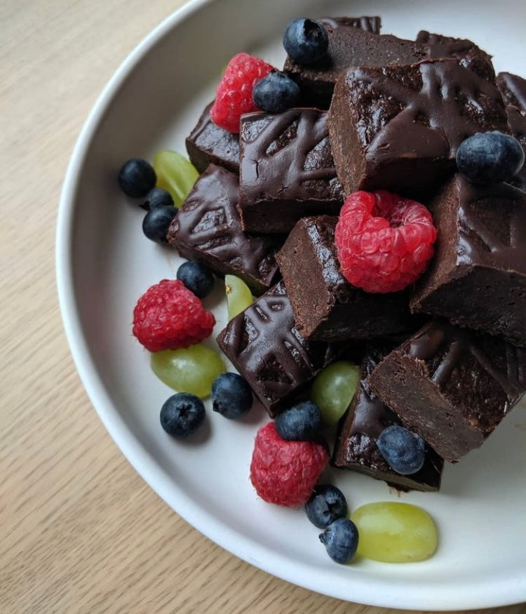 Brownies and Fruits