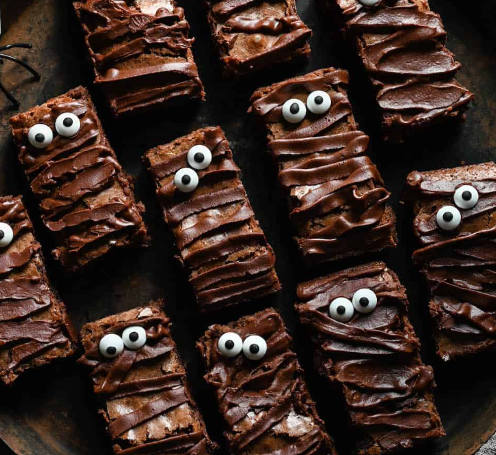 Halloween Brownies👻 VEGAN🍃