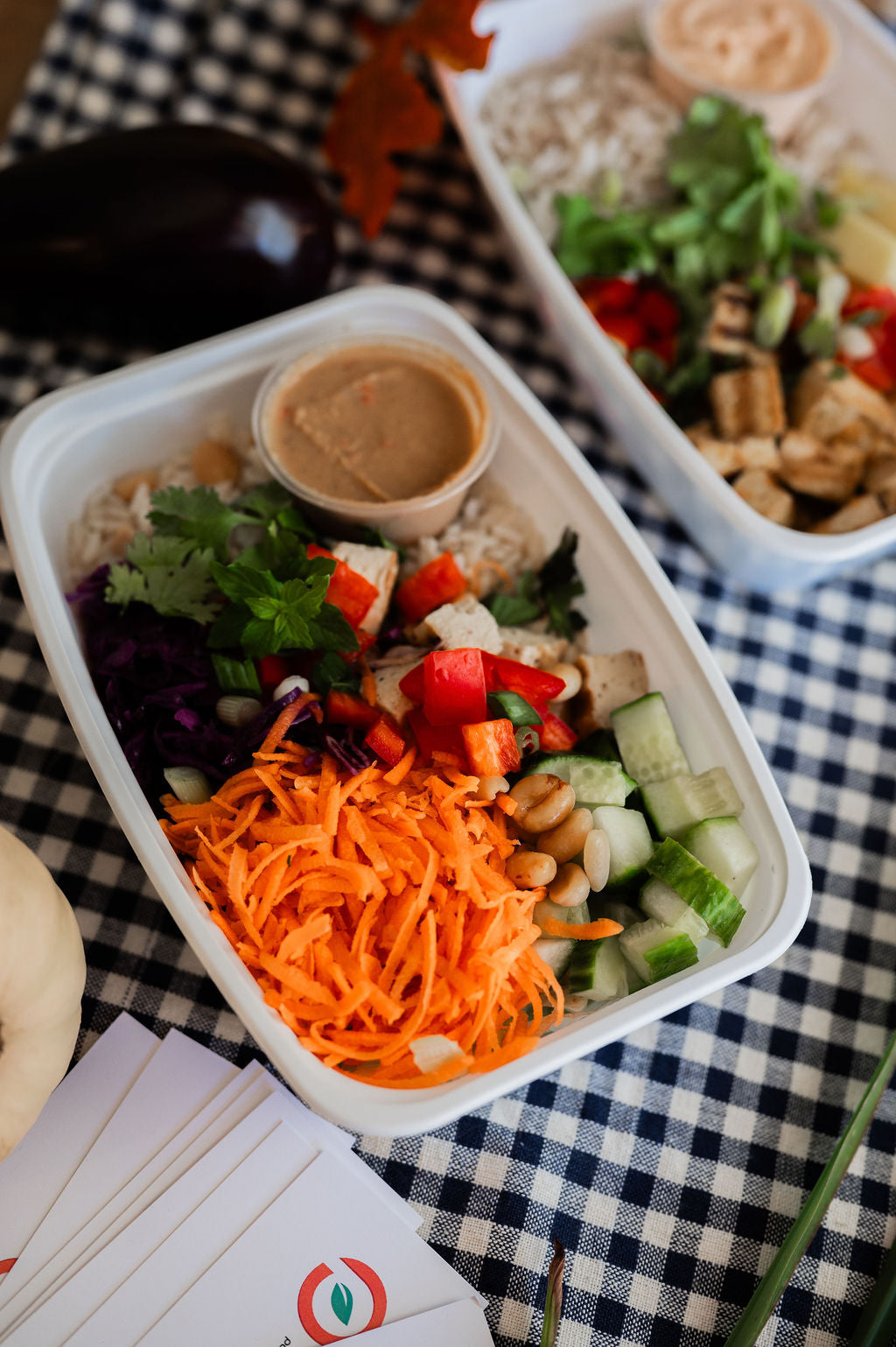 Repas Pureprep coloré pour le service traiteur